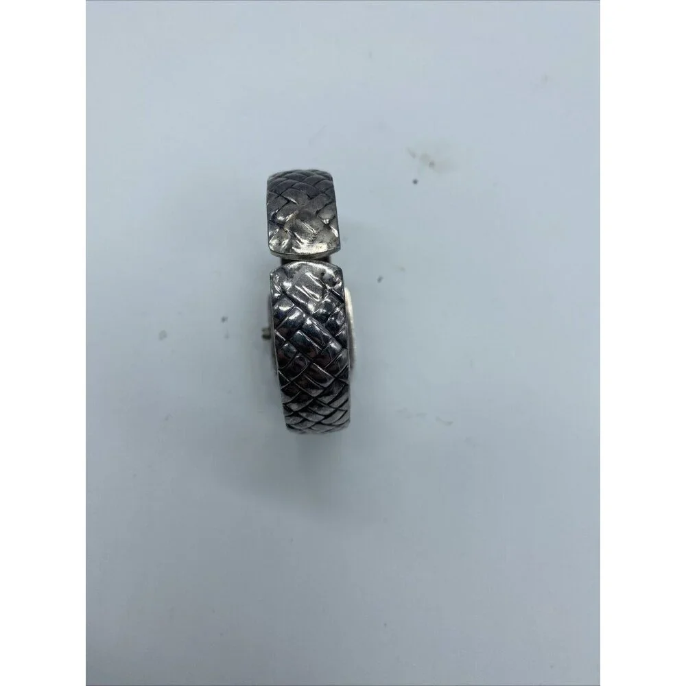 Golden Bracelet Watch Silver Tone Women's Quartz